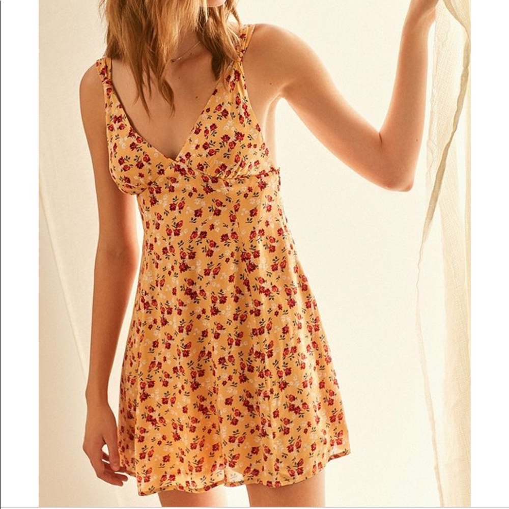 Urban Outfitters Floral Evelyn Mini Dress